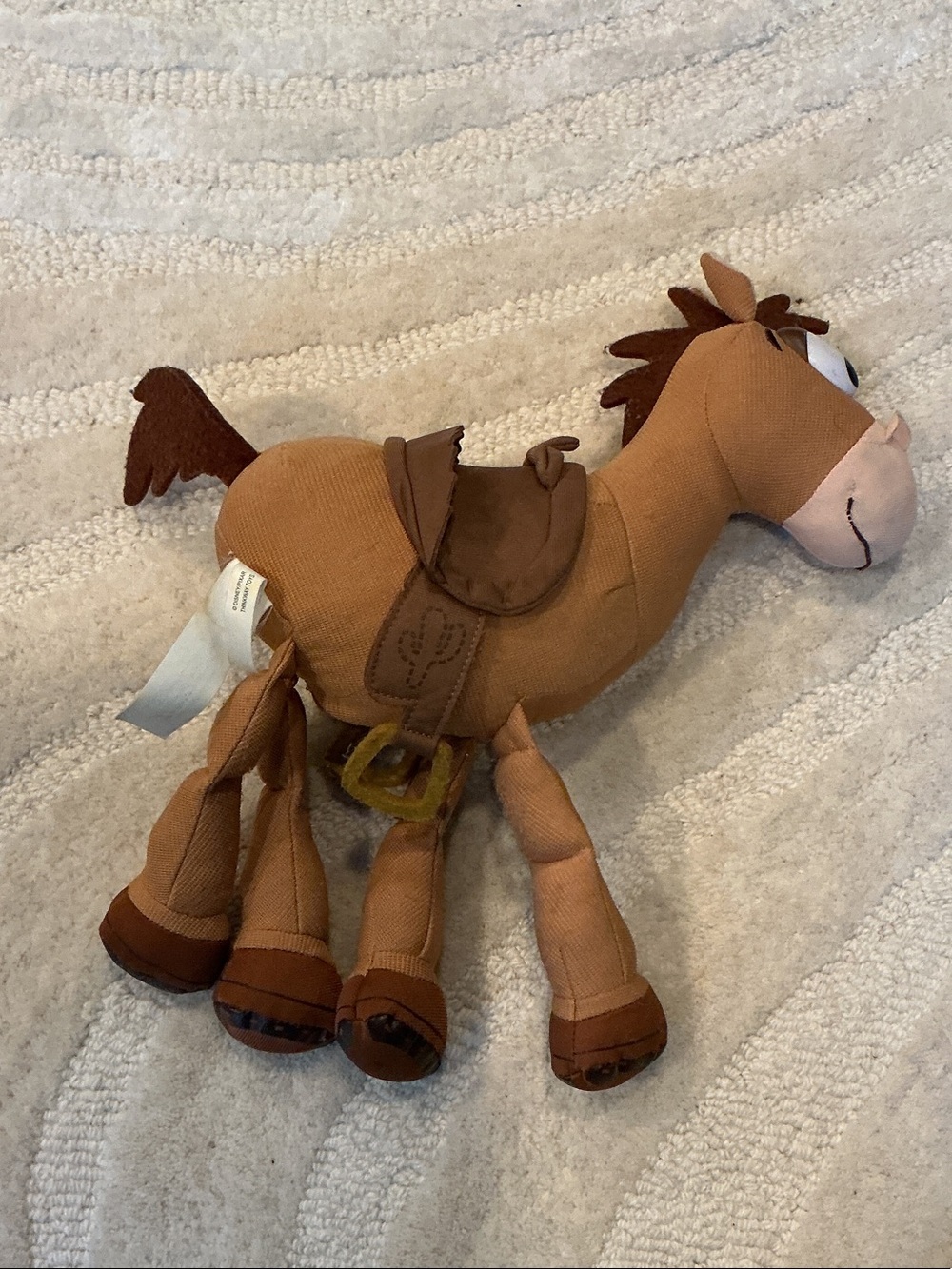 Brown Bullseye Horse Plush - Picture 2 of 3